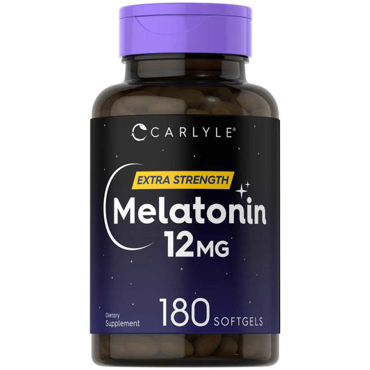 Carlyle Nutritionals Melatonin 12mg | 180 Softgels