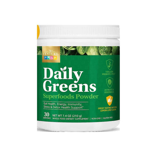 21st Century Daily Greens Superfoods Powder 210g