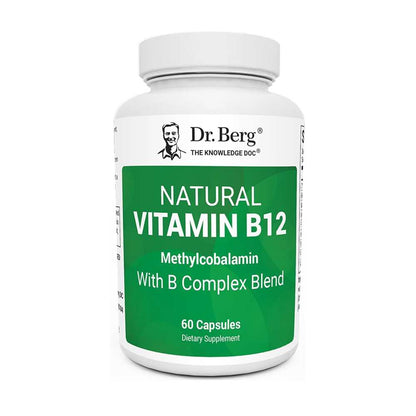 Dr. Berg Natural Vitamin B12 60 Caps