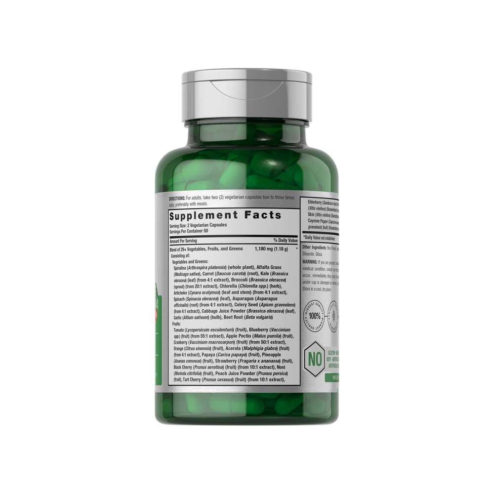 Horbäach Fruits and Veggies | 100 Capsules