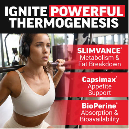 Force Factor Lean Fire with Next-Gen Slimvance – 60 Capsules