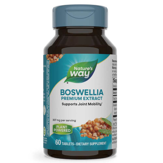 Nature's Way – Boswellia Premium Extract | Joint Mobility Formula | 60 Tablets | Dietary Supplement
