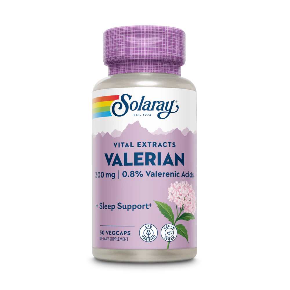Solaray Valerian Root Extract 300mg 30 Caps