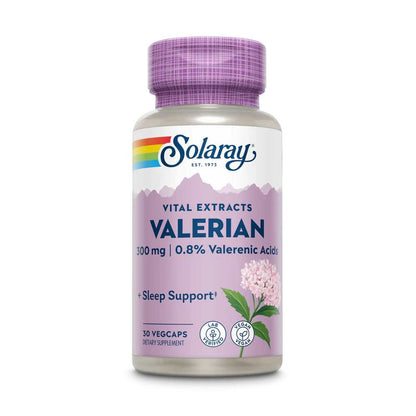 Solaray Valerian Root Extract 300mg 30 Caps