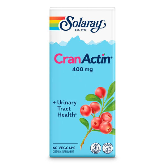 Solaray Cranactin Cranberry Extract 400mg 60 Caps