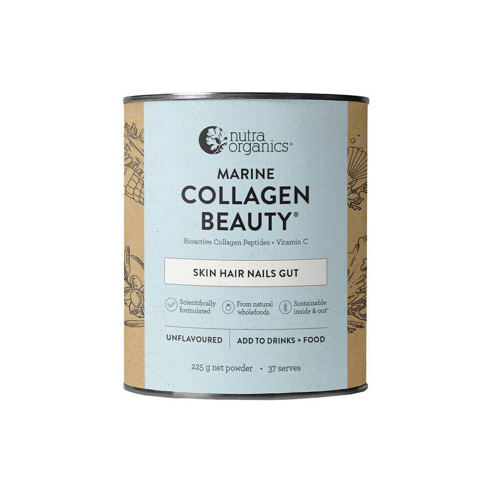 Nutra Organics Marine Collagen Beauty 225g