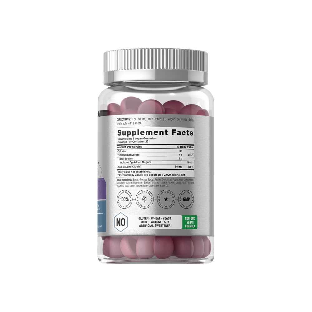 Horbäach Zinc 50mg per Serving | 70 Gummies
