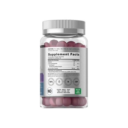 Horbäach Zinc 50mg per Serving | 70 Gummies