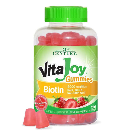 21st Century Vita Joy® Biotin 5000 Mcg 120 Gummies