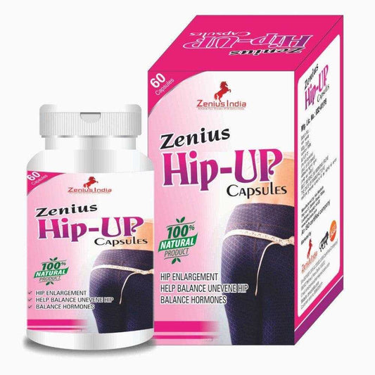 Zenius Hip-Up  Hips, Butt Enlargement Medicine - 60 Capsules