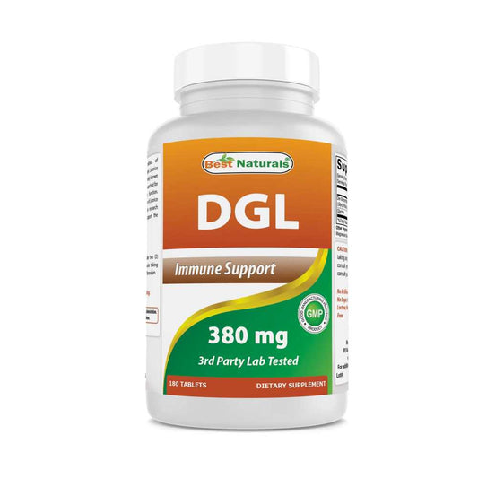 Best Naturals DGL 380 mg 180 Tablets