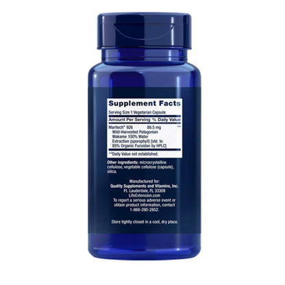 Life Extension Optimized Fucoidan with Maritech® 926 60 Vegetarian Capsules