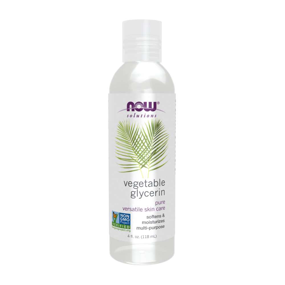 Now Foods Vegetable Glycerin – 100% Pure & Versatile Moisturizer – Skin & Hair Care Solution – 118 M L