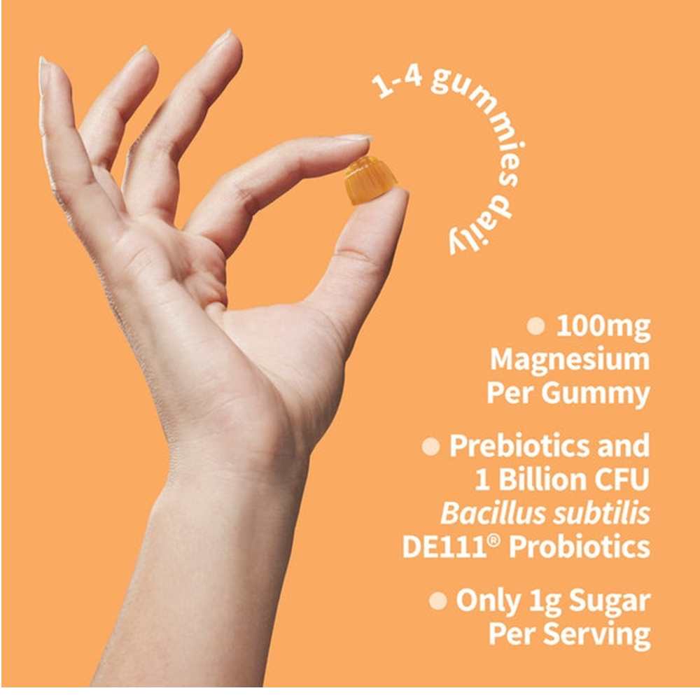 Garden of Life Dr. Formulated Magnesium 60 Gummies - Peach