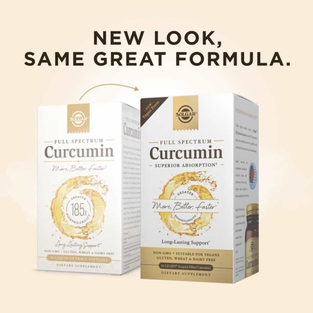 Solgar Full Spectrum Curcumin 30 Licaps