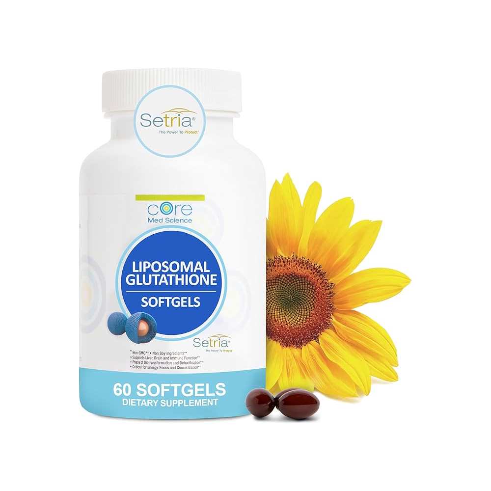 Core Med Science Liposomal Glutathione Supplement 60 softgels