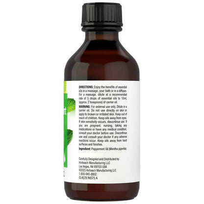 Horbäach Peppermint Essential Oil | 2oz Liquid