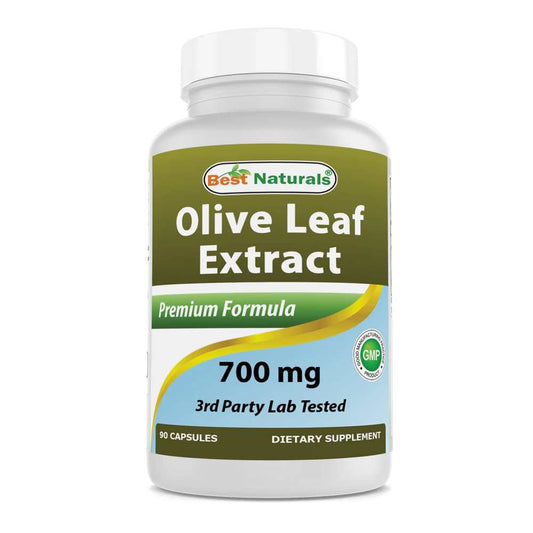 Best Naturals Olive Leaf Extract 700 mg 90 Capsules