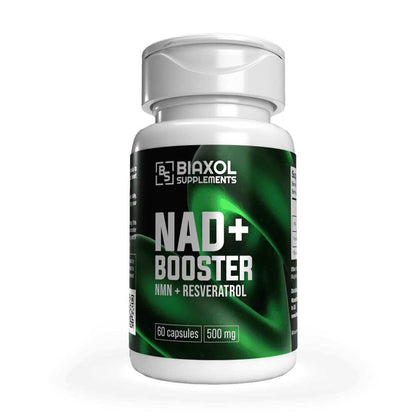 Biaxol Supplements Nmn & Resveratrol 60 Caps