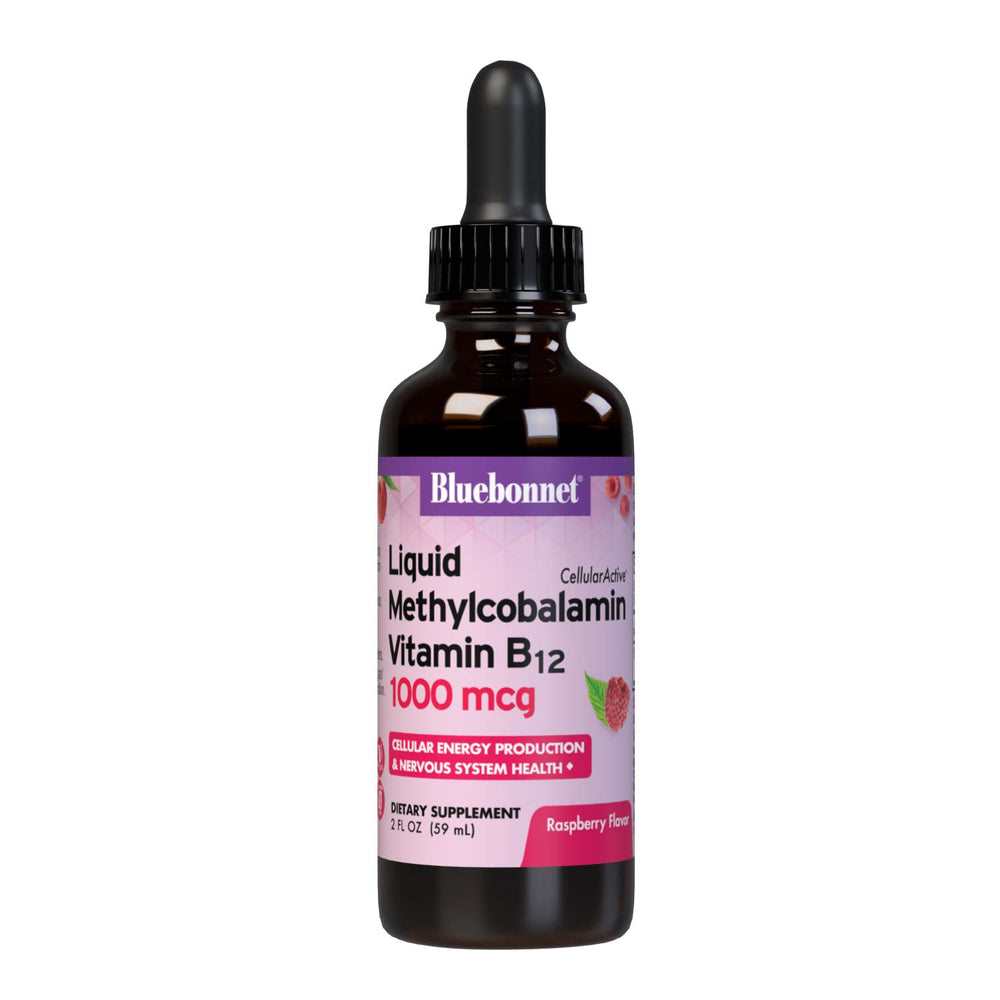 Bluebonnet Nutrition Liquid Cellular Active® Methylcobalamin Vitamin B12 1000 Mcg 59ml