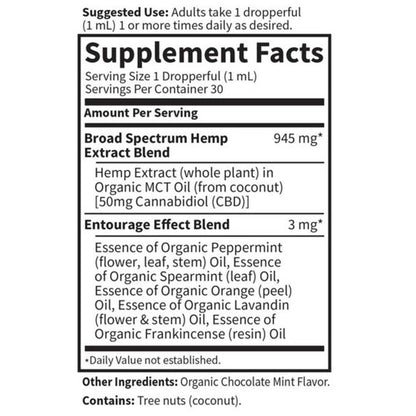 Garden of Life Dr. Formulated Cbd 50mg Liquid Drops 30ml