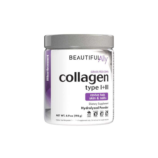Bluebonnet Nutrition Beautiful Ally Collagen Types I & Iii Powder 198g
