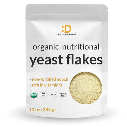 Deal Supplement Organic Nutritional Yeast Flakes 10oz