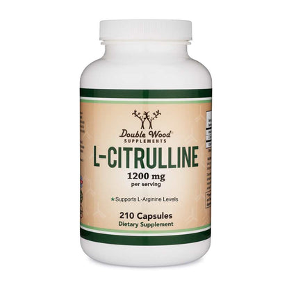 Double Wood L-Citrulline – 1200 Mg – 210 Capsules