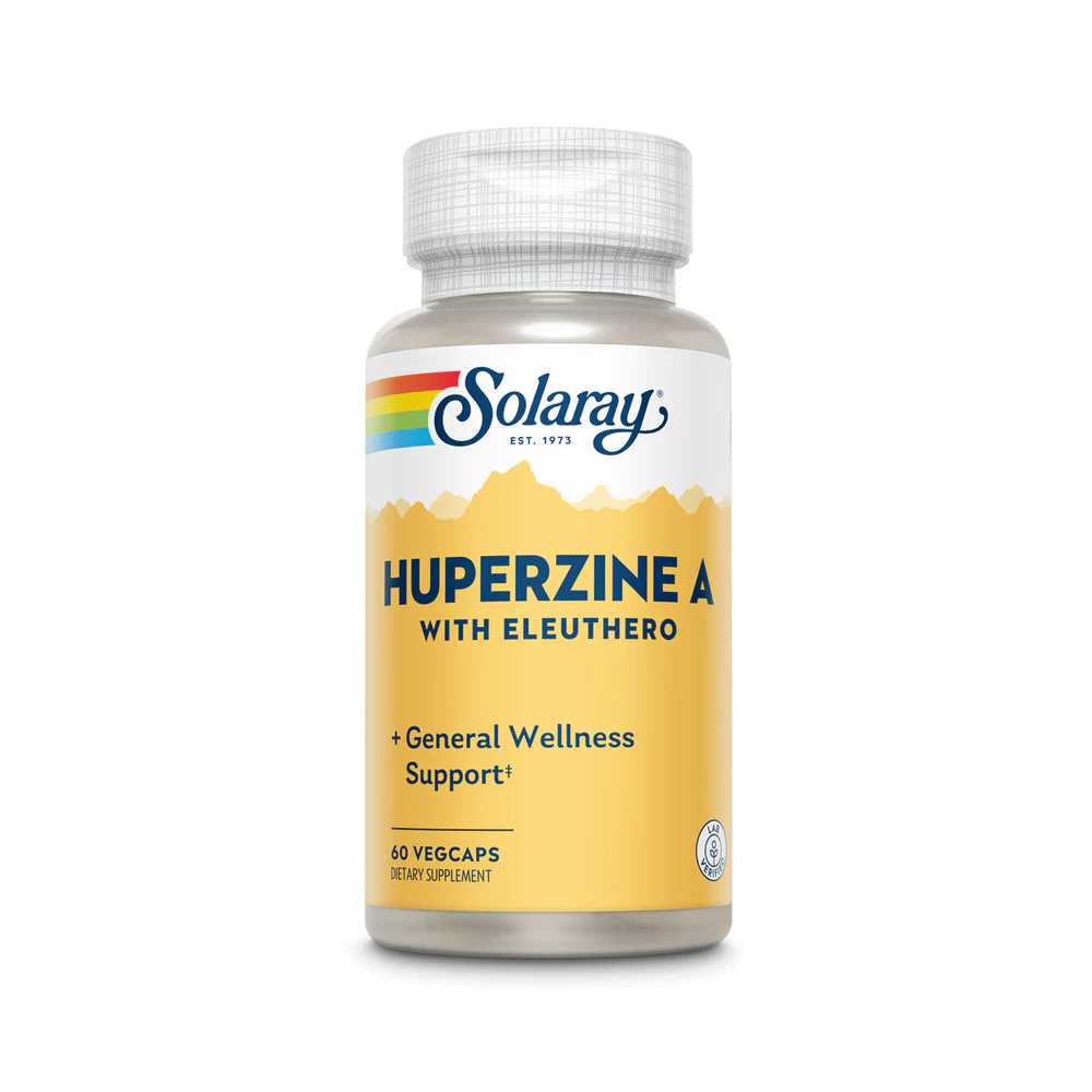 Solaray Huperzine a - 50mcg 60 Caps