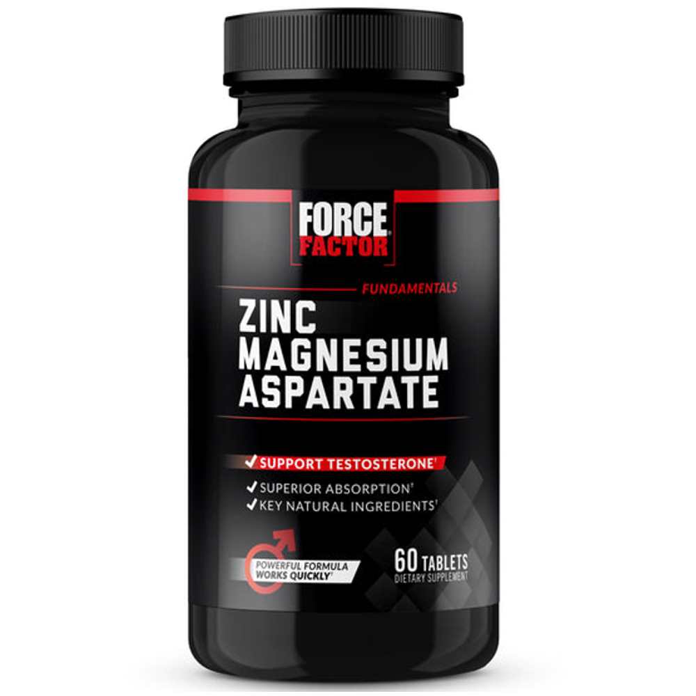Force Factor Zinc Magnesium Aspartate – 60 Tablets