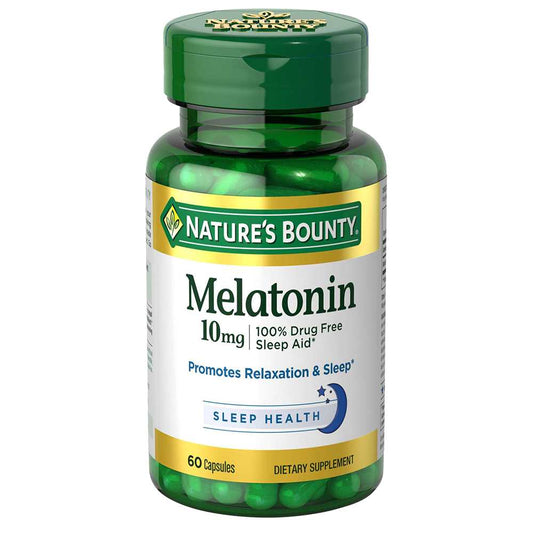 Nature's Bounty Melatonin 10 Mg, 60 Capsules