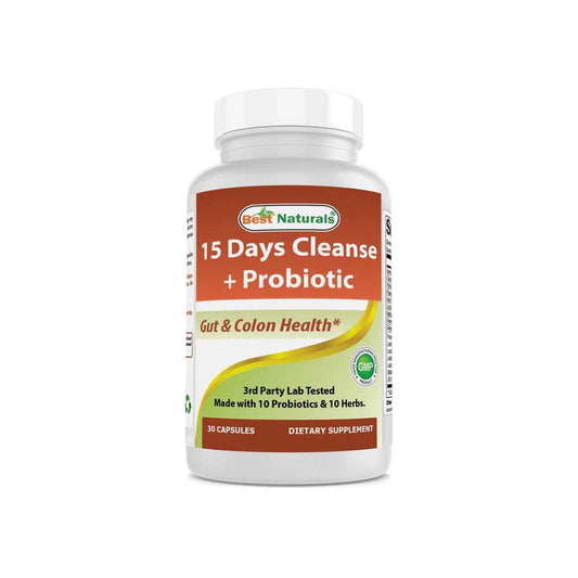 Best Naturals 15 Days Cleanse + Probiotics 30 caps