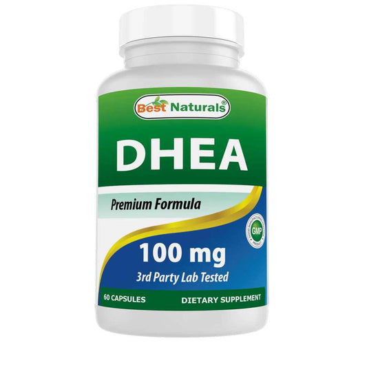 Best Naturals DHEA 100 mg 60 Capsules