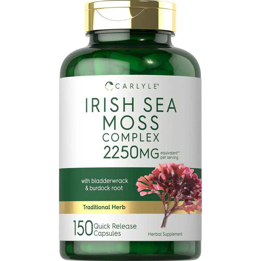 Carlyle Nutritionals Irish Sea Moss 2250mg | 150 Capsules