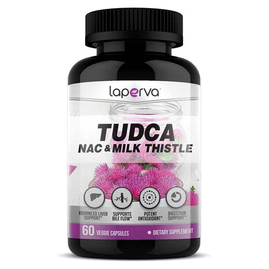 Laperva TUDCA, NAC and MILK THISTLE 60 caps