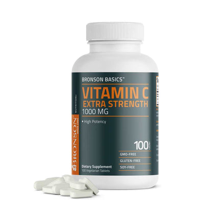 Bronson Vitamins Vitamin C 1000mg 100 Tabs