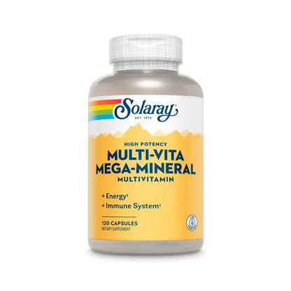 Solaray Mega-Mineral Multivitamin 120 Caps