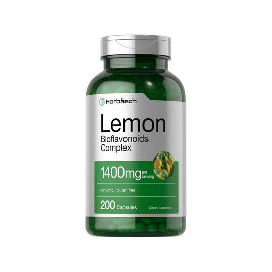 Horbäach Lemon Bioflavonoids Complex 1400mg per Serving | 200 Capsules
