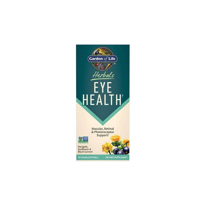 Garden of Life Herbals Eye Health 30 Softgels