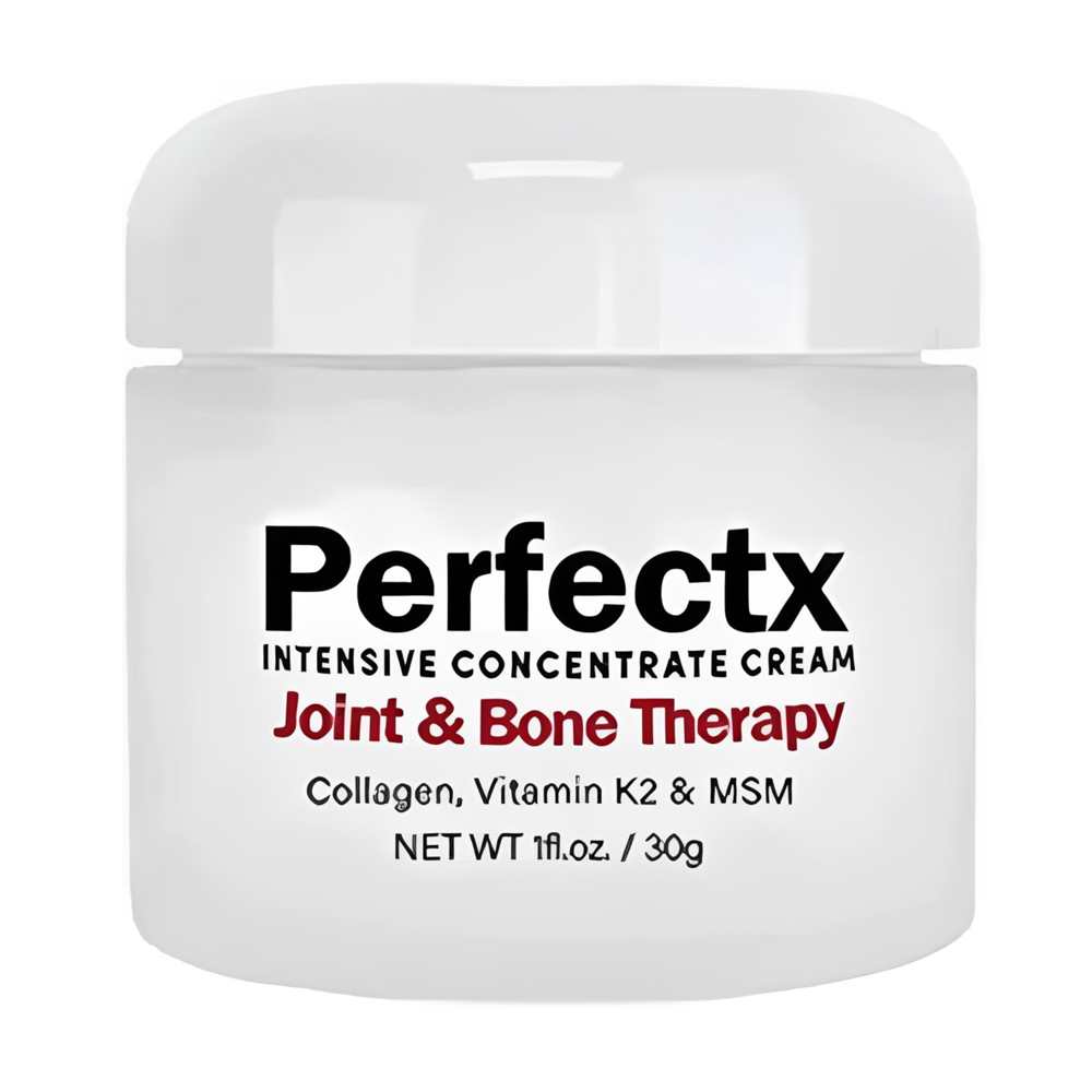 Perfectx Intensive Concentrate Cream – Joint & Bone Therapy with Collagen, Vitamin K2 & MSM, 1 fl. oz. (30g)