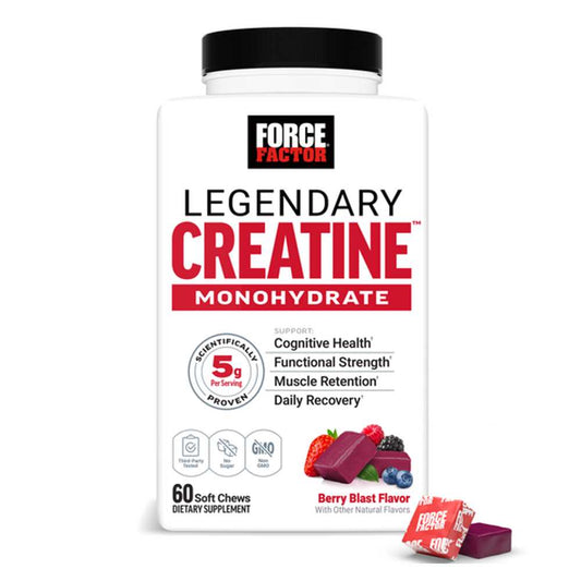 Force Factor Legendary Creatine – 60 Soft Chew