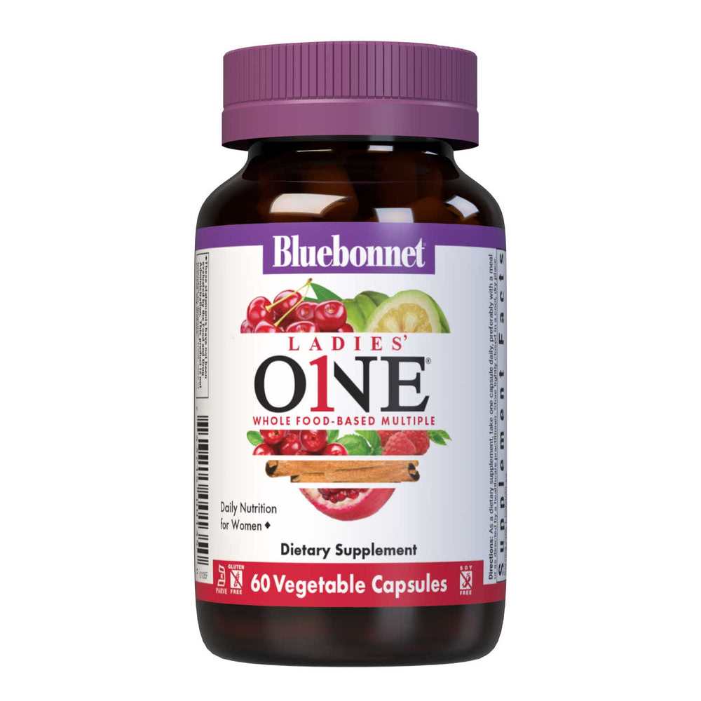 Bluebonnet Nutrition Ladies’ One™ Whole Food-Based Multiple 60 Caps