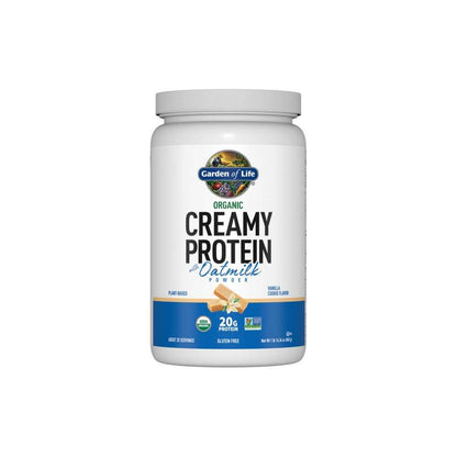 Garden of Life Organic Creamy Protein with Oatmilk – Vanilla Cookie