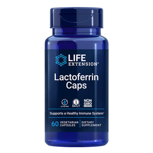 Life Extension Lactoferrin – 60 Vegetarian Capsules