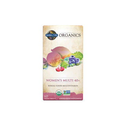 Garden of Life Organics Women's Multi 40+ 60 Tablets