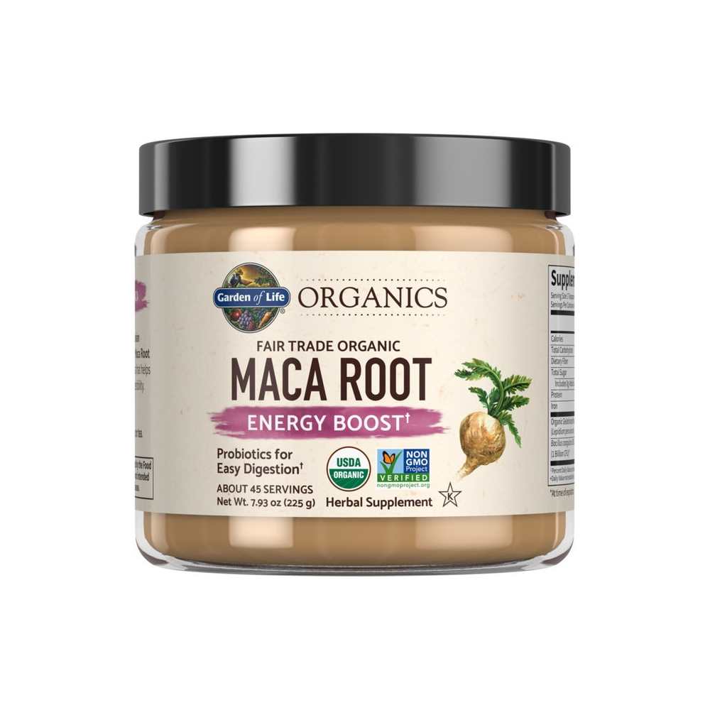 Garden of Life Organics Fair Trade Organic Maca Root Energy Boost† 225g Powder