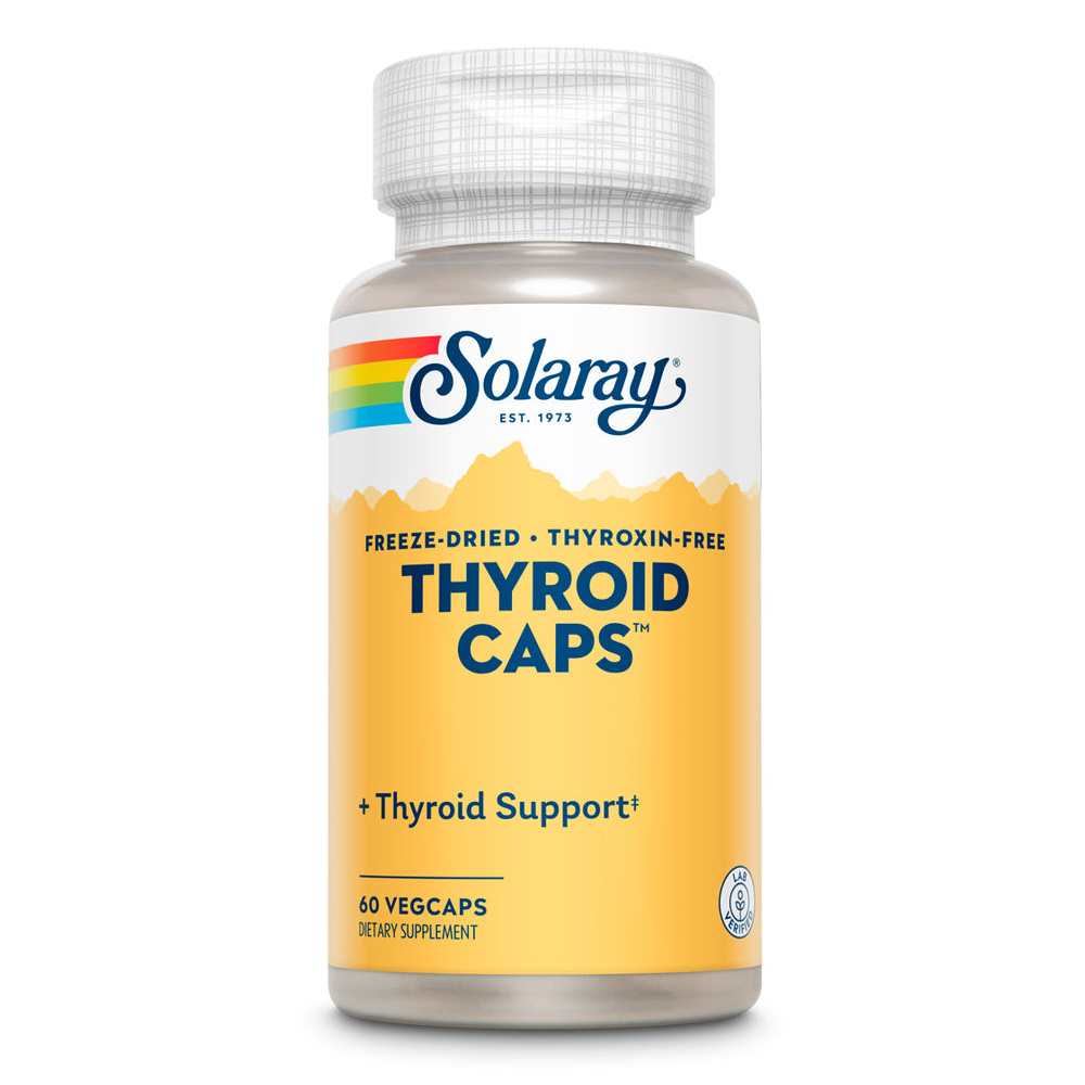 Solaray Thyroid Caps 60 Caps