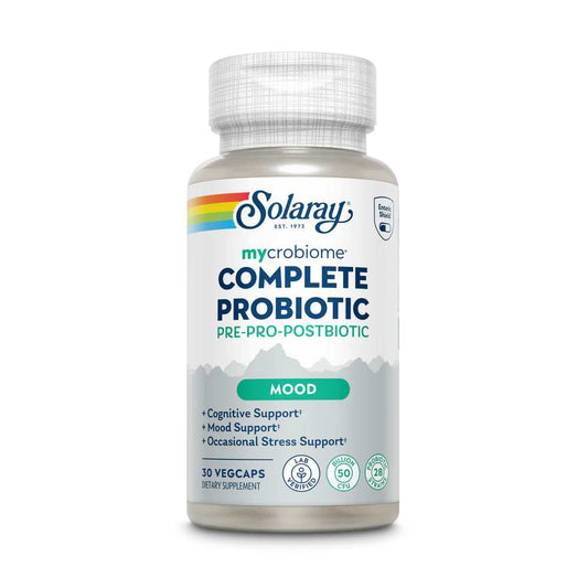 Solaray Mycrobiome Complete Probiotic Mood 30 Caps