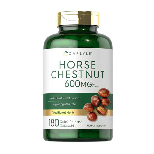 Carlyle Nutritionals Horse Chestnut 600mg per serving | 180 Capsules