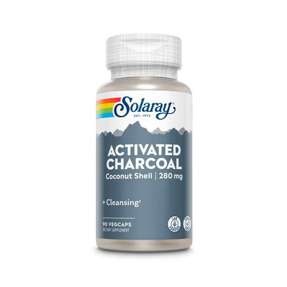 Solaray Activated Charcoal 280mg 90 Caps